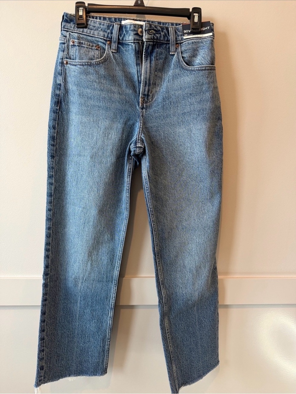 Abercrombie & Fitch High Rise 90s Straight